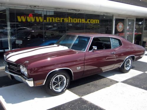 1970 chevrolet chevelle numbers matching 396/350hp