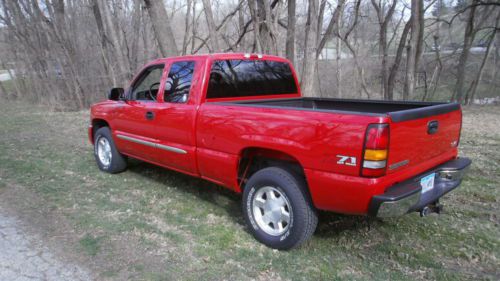 2004 Gmc Sierra 1500 >> Find used 2004 GMC Sierra 1500 Z71 4X4 Red Extended Cab pickup excellent condition in 2004 Gmc Sierra 1500 >> Find used 2004 GMC Sierra 1500 Z71 4X4 Red Extended Cab pickup excellent condition in