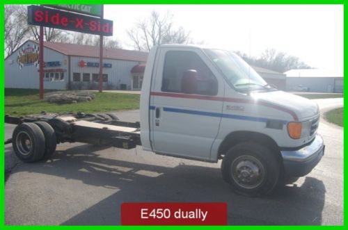 2006 used turbo 6.0 v8 automatic powerstroke diesel cab chassis box flatbed f350
