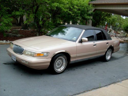 1996 mercury grand marquis ls with carriage roof