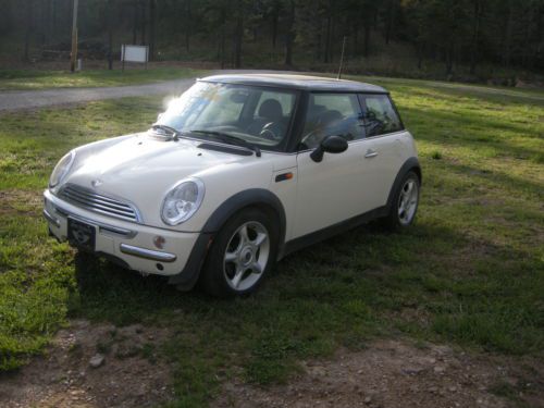 2003 mini cooper leather auto sun roof loaded 149k fun little car no reserve
