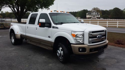 2011 king ranch f350 4x4 40k miles like new