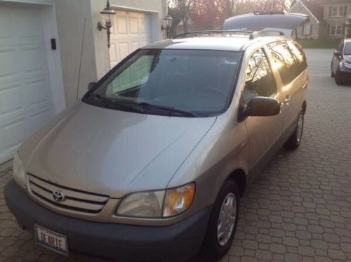 2001 toyota sienna, original owner super reliable, mechanicallysound, maintained
