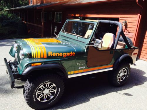 1979 jeep cj7 renegade sport utility 2-door 360 engine