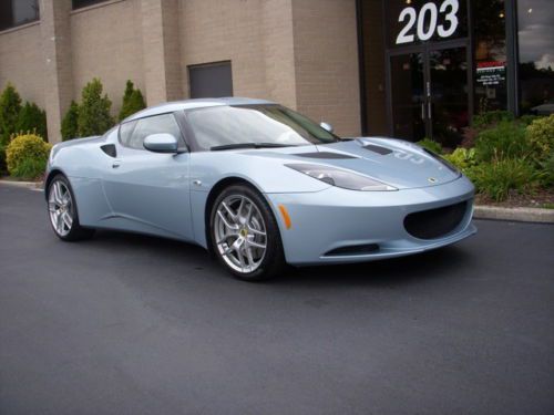 Evora liquid blue - 1-owner/4,000 miles from new - perfect every way....