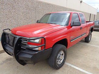2005 chevy silverado 2500hd extended cab short bed duramax diesel-4x4-no reserve