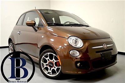 2013 fiat 500 sport loaded lthr pwr beats by dre roof like new free shipping