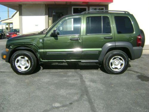 2007 jeep liberty sport 4x43.7l  former bank repo body man&#039;s special needs work