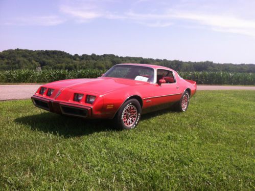 1979  pontiac  firebird  esprit  redbird original  only 58,310 miles