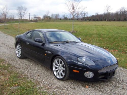 2002 aston martin db7 vantage coupe v-12, 6 sp-manual, only 16k miles one owner