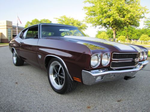 1970 chevelle ss 396 big block numbers matching with build sheet fresh resto