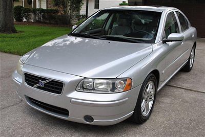 2006 volvo s60 2.5t only 12,000 miles 1 owner fl car sunroof immaculate
