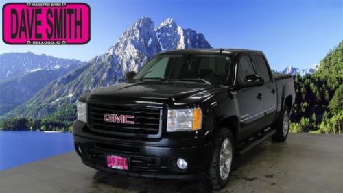 12 gmc sierra 1500 slt 4x4 crew cab sunroof heated leather seats tonneau cover