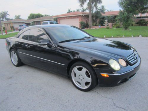 2000 mercedes benz cl500 clean used florida  coupe make offer now lets deal!!