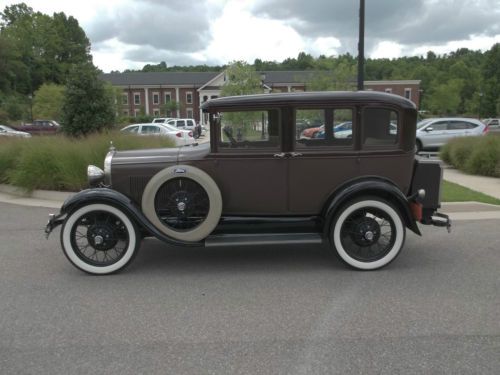1929 model a 4 door with a/c and 12 volt connection new motor and seatbelts
