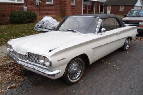 1962 pontiac tempest lemans convertible 4 cyl and automatic transmission