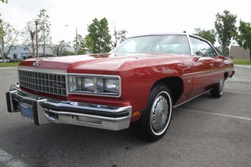 1976 chevrolet caprice classic 89k low miles automatic 8 cylinder  no reserve
