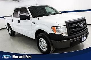 13 f150 cupercrew xlt 4x2, 3.7l v6, auto, cloth, pwr equip, cruise,clean 1 owner