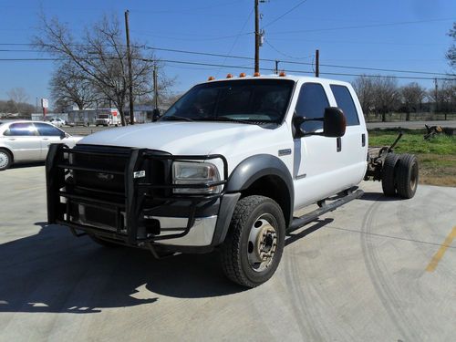 2006 ford f-450 cab &amp; chassis 4x4 long w/b