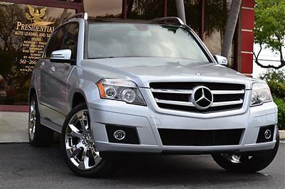 2011 mercedes benz glk 350 pano sunroof 20&#034; wheels 19k miles clean carfax