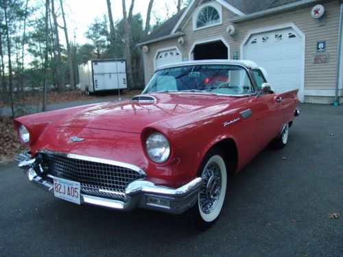 1957 ford thunderbird, great car, all the right stuff
