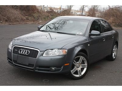 2006 audi a4 2.0l quattro 6-speed manual dealer serviced! all options noreserve!