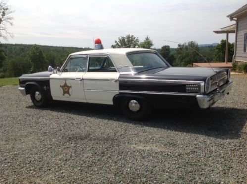 1963 ford galaxie andy griffith police car