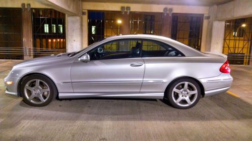 2005 clk 500 in good condition with amg styling pack which includes amg wheels