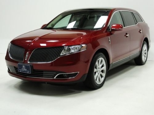 Lincoln:mkt 2014 rear cam panaroma heated vented leather dvd rear ac bluetooth