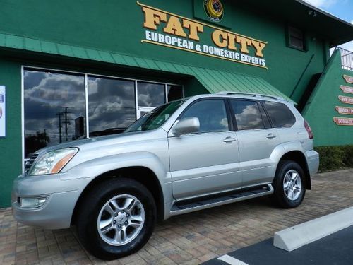 2004 lexus gx 470 4x4 awd suv 96k fl 1 owner no rust rear dvd