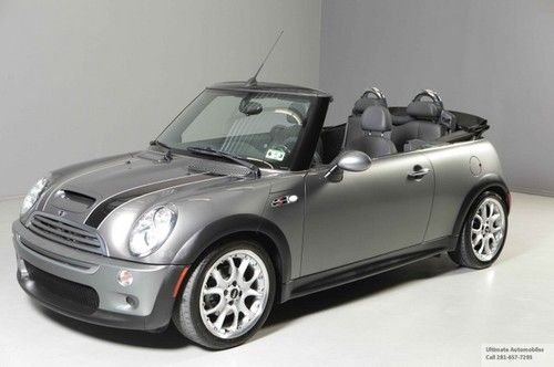 2006 mini cooper s convertible 6speed supercharged leather heat seats 51k miles
