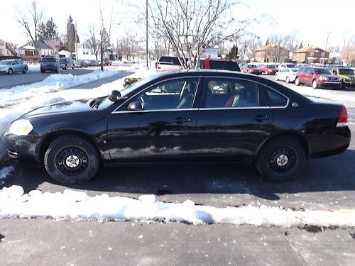 2007 chevrolet impala police sedan 4-door 3.9l