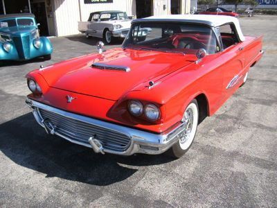 1959 ford tbird convertible automatic v8 new paint runs great will take trades