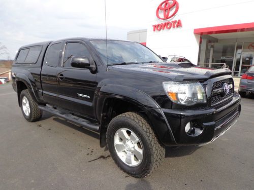 2011 tacoma access cab trd sport 4.0l 6-speed manual 4x4 toyota certified video