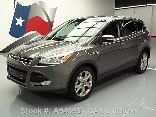 2013 ford escape sel ecoboost pano sunroof htd leather! texas direct auto