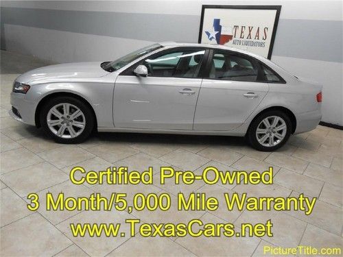 2010 a4  2.0 premium turbo sunroof leather certifiedpreowned warranty we finance