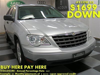 2007(07)pacifica we finance bad credit! buy here pay here low down $1699