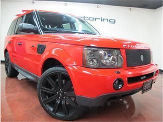 2006 red supercharged sport utility 4d!