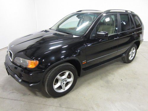 2001 bmw x5 awd 3.0l power everthing sunroof leather suv 80 pics