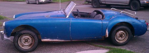 1960 mga roadster  barn find restoration project original