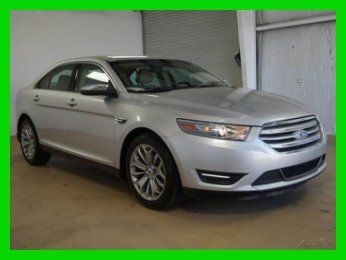 2013 ford taurus limited, 3.5l, leather, mytouch, rr cam, sync, ford cpo 7yr/100