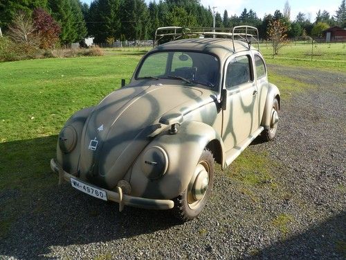 Ww2 1943 kdf type 82e replica (1962 vw beetle sedan)