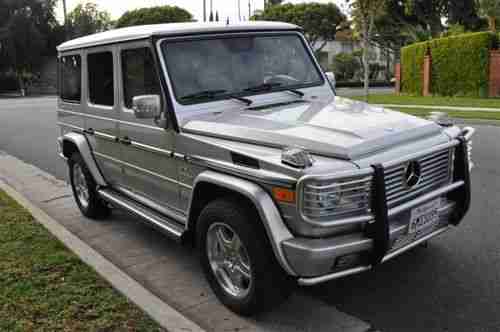 Used Suv For Sale By Owner >> Sell used 2005 MERCEDES BENZ G55 AMG, SILVER,GREY INTERIOR ... Used Suv For Sale By Owner >> Sell used 2005 MERCEDES BENZ G55 AMG, SILVER,GREY INTERIOR ...