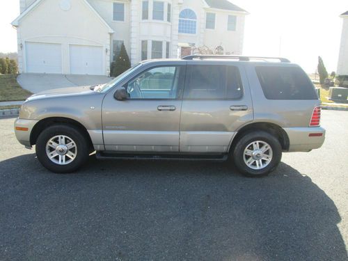 2002 mercury mountaineer awd; 4.6l engine--low reserve