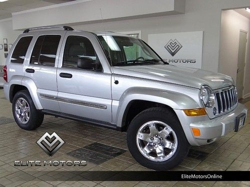 2006 jeep liberty limited moonroof htd lthr sts cd chngr loaded