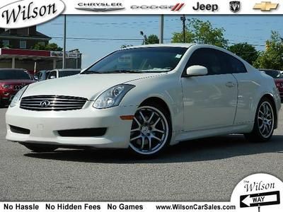 3.5l infiniti g35 coupe leather loaded nav sunroof fast sports car clean owner