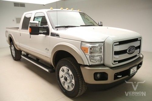 2013 king ranch crew 4x4 fx4 navigation sunroof leather heated 20s aluminum