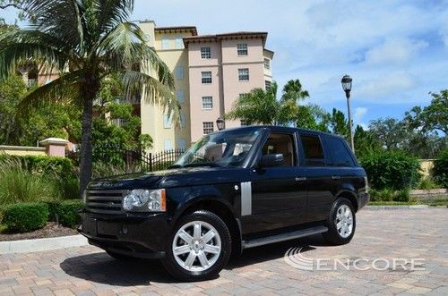 2008 land rover range rover hse 4wd**navi**camera**sunroof**air suspension**