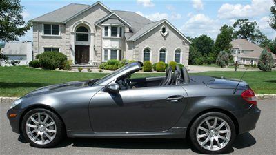 2006 mercedes slk350 graphite designo edition convertible 29,265 miles!!!