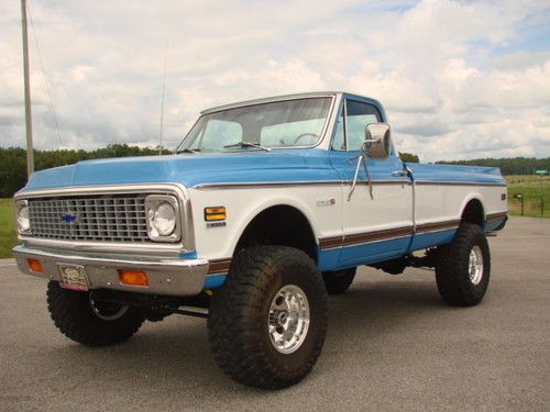 1971 chevy cheyenne 4x4 show truck